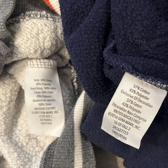 Three Baby Gymboree Hooded Sweatshirts - Picture 12 of 12